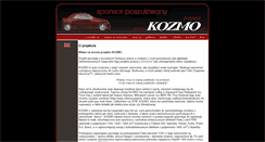 Desktop Screenshot of kozmo.pl