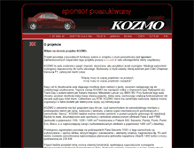 Tablet Screenshot of kozmo.pl